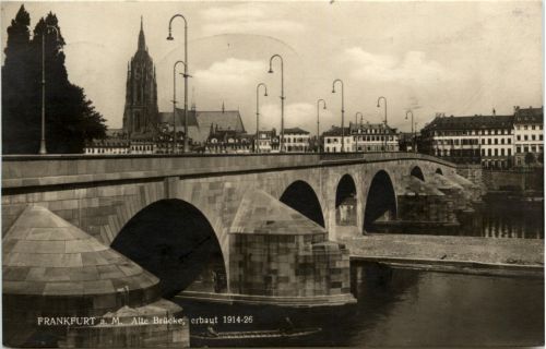 Frankfurt - Alte Brücke