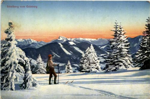 Ski - Schafberg vom Gaisberg