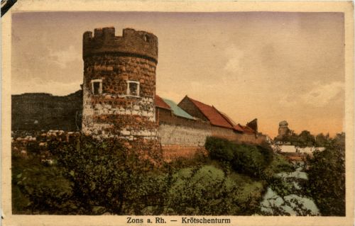 Zons - Krötschenturm