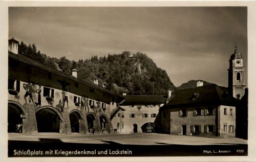 Schlossplatz und Lockstein