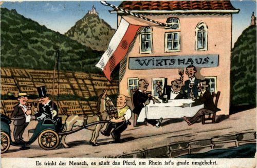 Humor - Es trinkt der Mensch