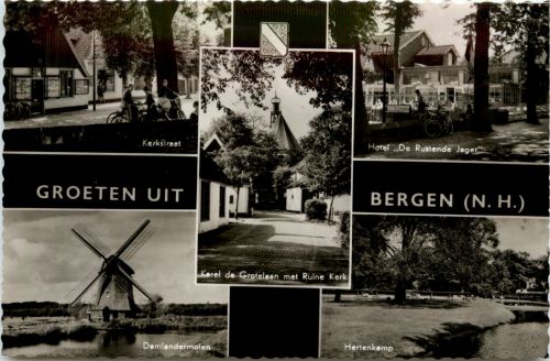 Groeten uit Bergen aan Zee