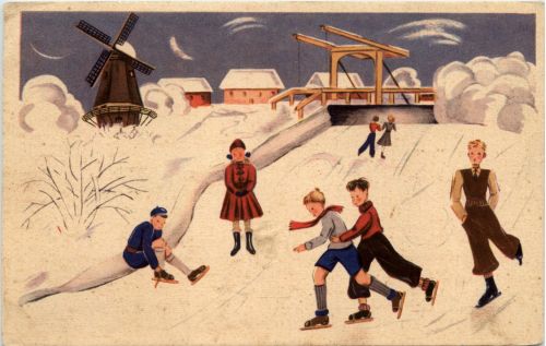 Eislaufen Holland
