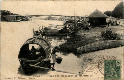 Saigon - Pont des Messageries