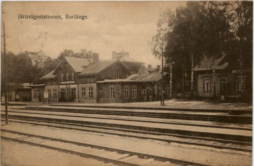 Järnvägsstationen - Borlänge