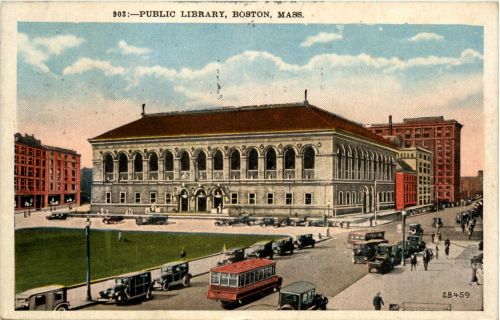 Boston - Public Library
