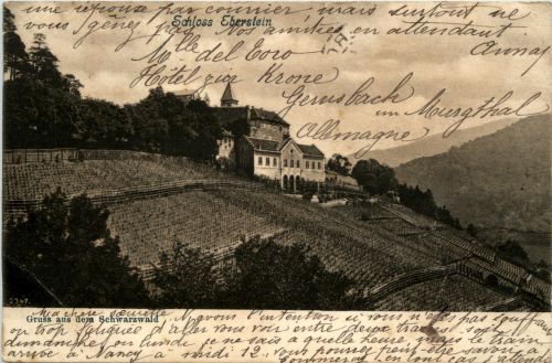 Gruss aus dem Schwarzwald - Schloss Eberstein