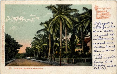 Nunanu Avenue Honolulu