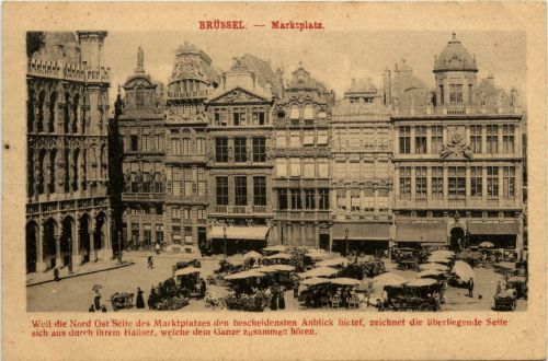 Brüssel - Marktplatz