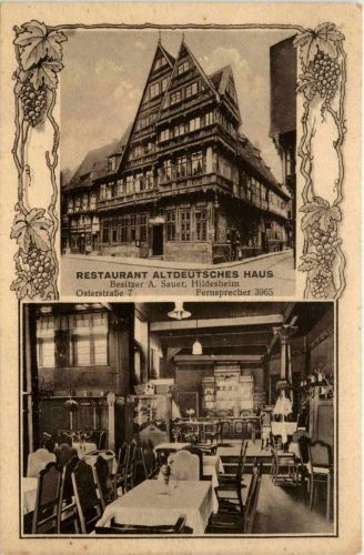 Hildesheim - Restaurant Altdeutsches Haus
