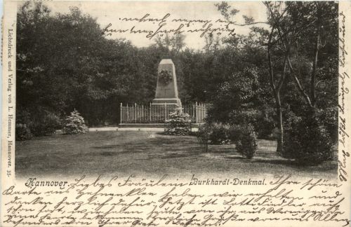 Hannover - Burkhardt Denkmal