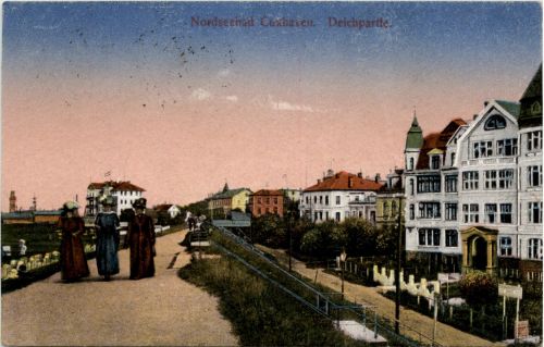 Cuxhaven - Deichpartie