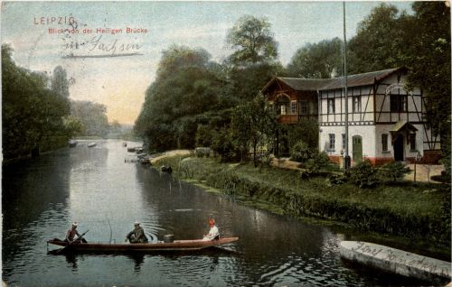 Leipzig - Heiligen Brücke