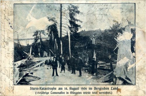 Müngsten - Strum Katastrophe 1906