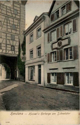 Konstanz - Hussens Herberge am Schnetztor