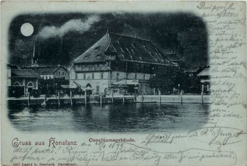 Gruss aus Konstanz - Litho