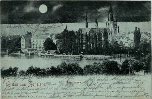 Gruss aus Konstanz - Litho