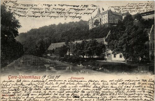 Gera - Untermhaus - Elsterpartie - Bahnpost