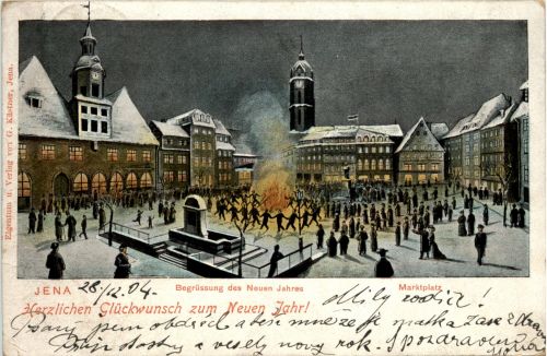 Jena - Begrüssung des Jahres