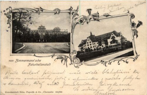 Chemnitz - Zimmermannsche Naturheilanstalt