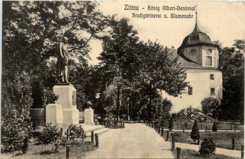 Zittau - König Albert Denkmal