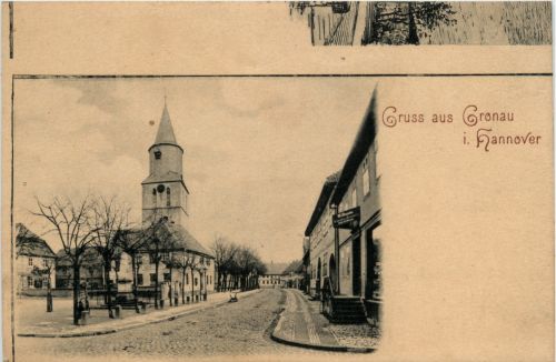 Gruss aus Gronau i. Hannover - Fehldruck