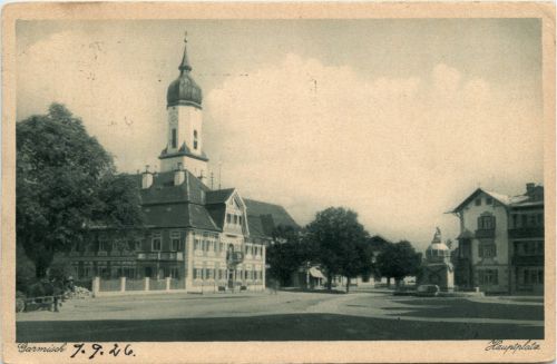Garmisch - Hauptplatz