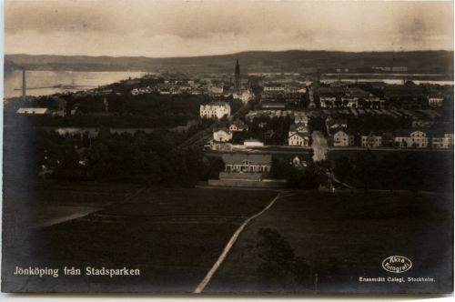 Jönköping fran Stadsparken