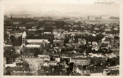 Flygfoto över Lund