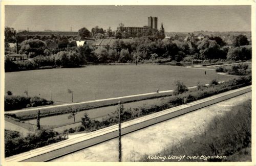 Kolding - Udsigt over Byparken