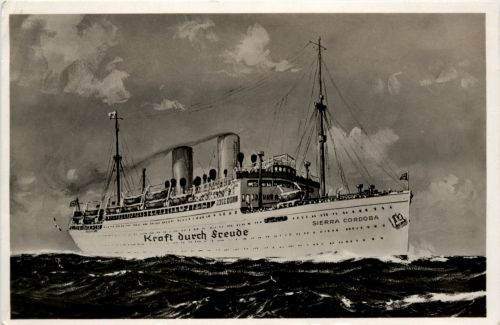 Dampfer Sierra cordoba - Kraft durch Freude