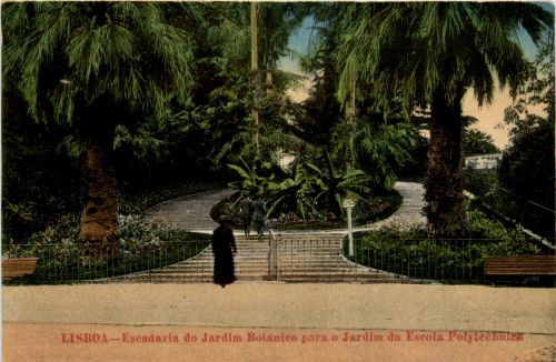Lisboa - Escadaria de Jardin Botanico