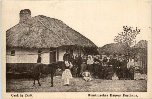 Rumänisches Bauern Dorfhaus