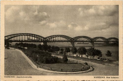 Warschau - Eisenbahnbrücke
