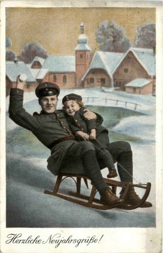 Neujahr - Rodeln