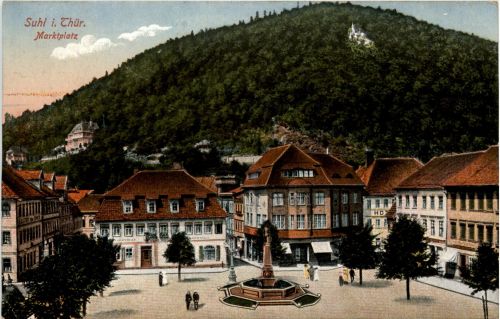 Suhl - Marktplatz