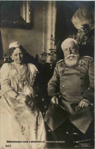 Grossherzogin Luiise und Grossherzog Friedrich von Baden