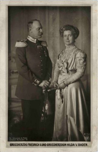 Grossherzog Friedrich und Hilda von Baden