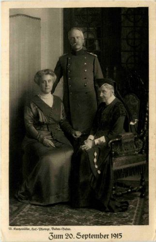 Grossherzogin von Baden - Opfertag 1915