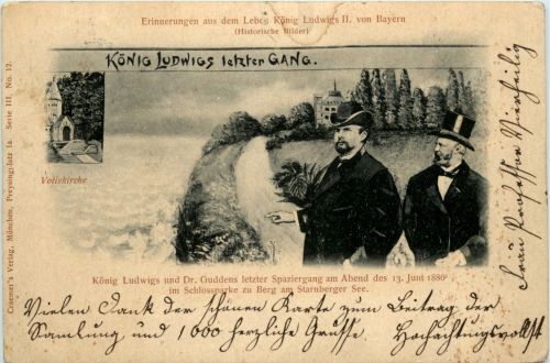 König Ludwigs letzter Gang