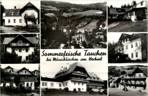 Sommerfrische Tauchen bei Mönichkirchen a. Wechsel, div.Bilder