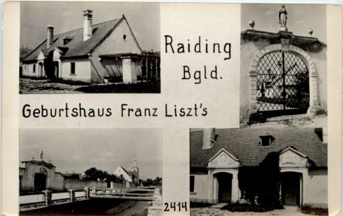 Sonstige/Burgenland - Raiding, Liszt Geburtshaus