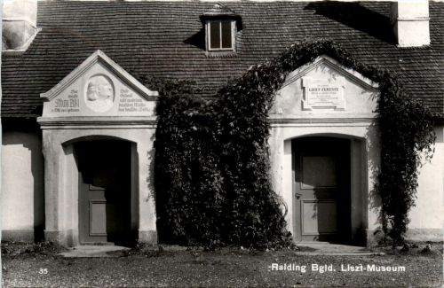 Sonstige/Burgenland - Raiding, Liszt Geburtshaus, Museum