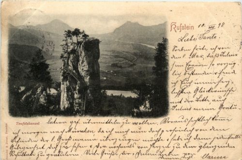 Kufstein/Tirol und rundherum - Kufstein, Teufelskanzel
