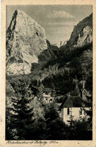Kufstein/Tirol und rundherum - Hinterbärenbad, Haltspitze