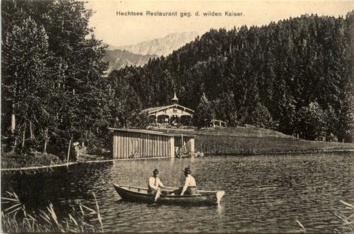 Kufstein/Triol und rundherum - Hechtsee Restaurant geg.d.wilden Kaiser