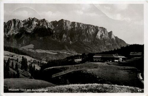 Kufstein/Tirol und rundherum - Wildbichl/Tirol mit Kaisergebirge