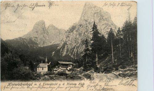 Kufstein/Tirol und rundherum - Hinterbärenbad m.d. Totenkirchl u.d. Kleinen Halt