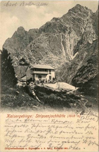 Kufstein/Tirol und rundherum - Kaisergebirge, Stripsenjochhütte
