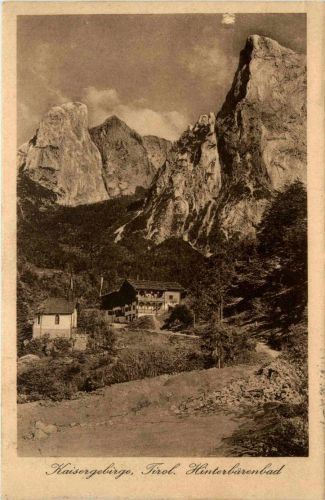 Kufstein/Tirol und rundherum - Hinterbärenbad, Kaisergebirge
